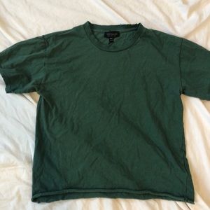 Green t shirt!
